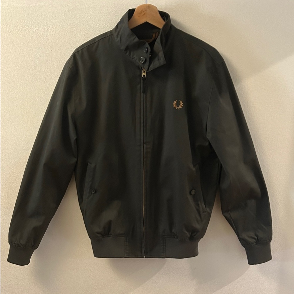 Fred Perry Harrington Jacket Green